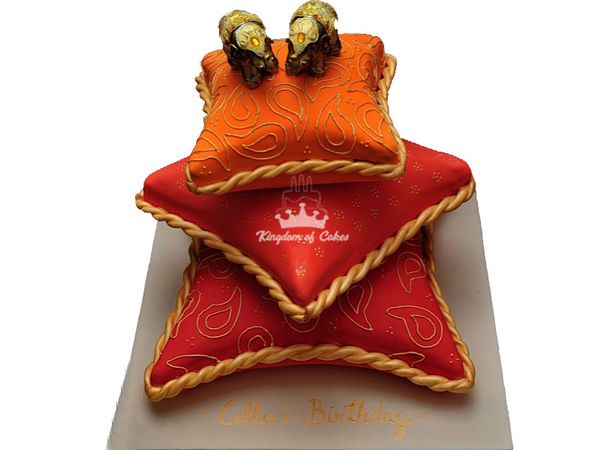 Look at this sculpted pillow cake,... - The London Baker | Facebook
